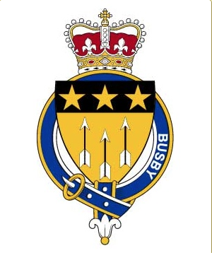 Sir John Busby Crest